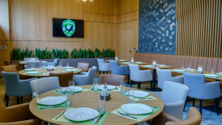 Лудогорец отвори луксозен ресторант за отбора на клубната база в