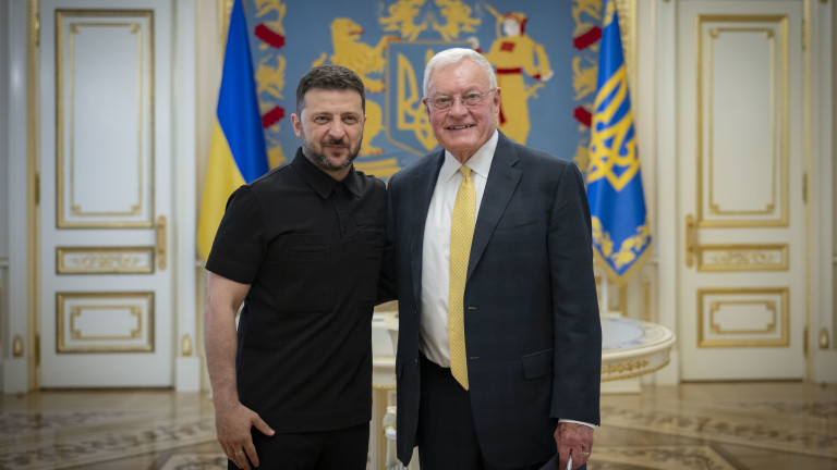 Специалният пратеник на Тръмп за Украйна Кийт Келог пристигна в Киев