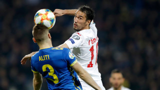 Капитанът на България Ивелин Попов снощи изигра своя мач №82