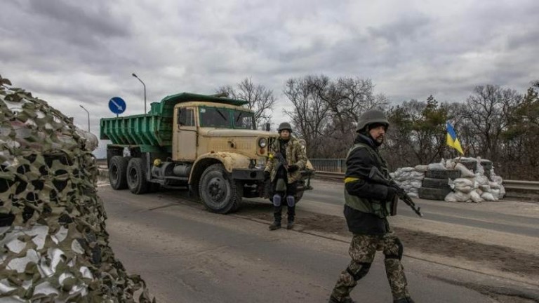 Украинското министерство на отбраната съобщи в събота, че украинските военни