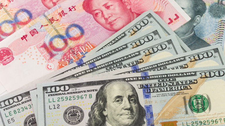 Китайският юан изпревари щатския долар като най-използваната валута от Китай
