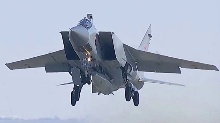 Изтребител МиГ-31 на руските въздушно-космически сили се разби в Камчатка,