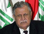 Талабани преизбран за президент на Ирак