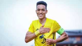 Капитанът на Левски Вендерсон Цунами който доскоро бе контузен