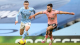 Манчестър Сити с икономична победа във Висшата лига