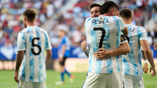 Аржентина победи Естония с респектиращото 5 0 в приятелска среща между