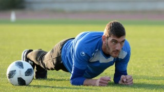 Вратарят на ЦСКА Георги Китанов направи първа тренировка с Черно