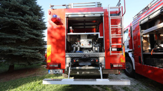 Пожар е избухнал в четвъртък в бивше военно поделение