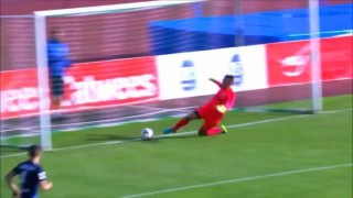 Един от най куриозните автоголове си отбелязаха футболистите на естонския Пайде