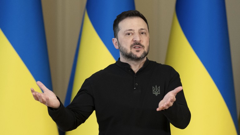 Зеленски преброи 117 доказателства в небето над Украйна, че Русия не иска мир