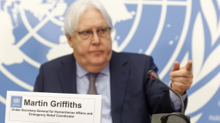 Заместник генералният секретар на ООН по хуманитарните въпроси Мартин Грифитс
