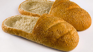 Пантофки от хляб