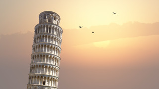 Наклонената кула в Пиза е едно от най популярните места по света