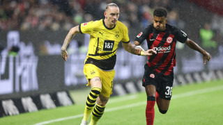 Айнтрахт и Борусия (Дортмунд) си спретнаха футболен спектакъл с шест гола