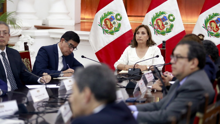 Президентът на Перу Дина Болуарте заяви, че не смята за