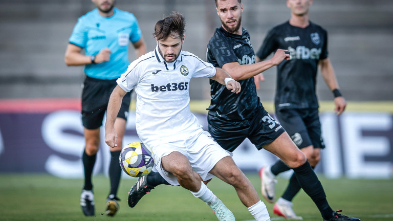 Славия постигна първия си успех през този шампионат, след като