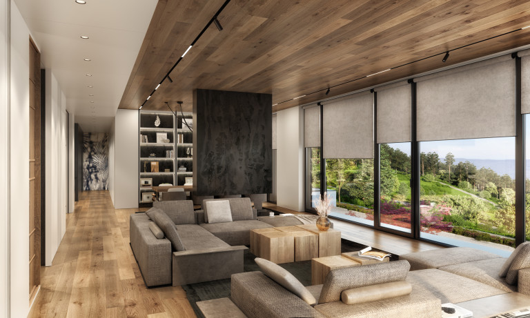 Интериорен проект на къща по индивидуалено задание