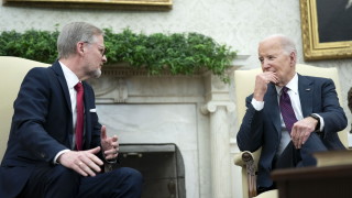 По време на среща с чешкия премиер Петр Фиала в