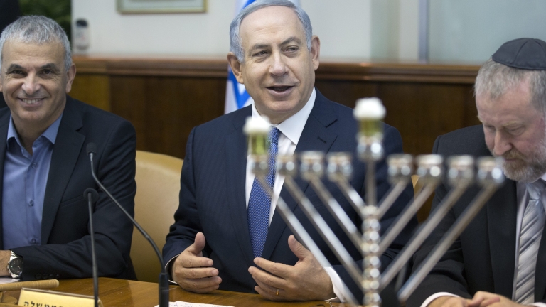 Израел няма да стане двунационална държава, отговори Нетаняху на Кери