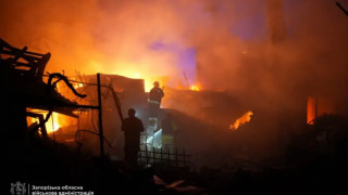 В резултат на руската атака срещу град Запорожие във вторник