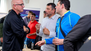 Огромен интерес предизвика лекцията на Алън Найп у нас Един