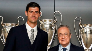 Вратарят на Реал Мадрид Тибо Куртоа подписа нов договор