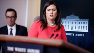 Говорителят на Белия дом Сара Сандърс заяви че тя вярва