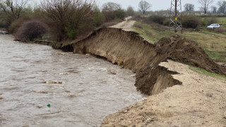 Бедствено положение в Септември заради разрушените диги на Марица
