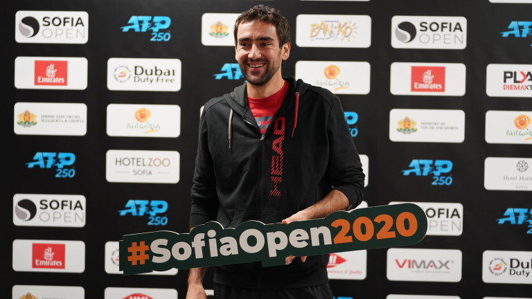 Чилич посочи фаворита за титлата на Sofia Open