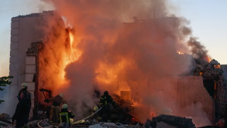 В района на Харков руснаците са ударили село с най малко