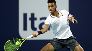Феликс Оже-Алисаим е най-младият полуфиналист на Miami Open