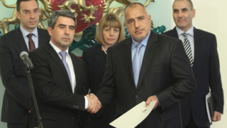 Борисов прие мандата за кабинет, но с готовност да го върне
