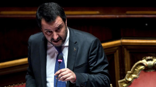 Италианският министър на вътрешните работи Матео Салвини обясни че