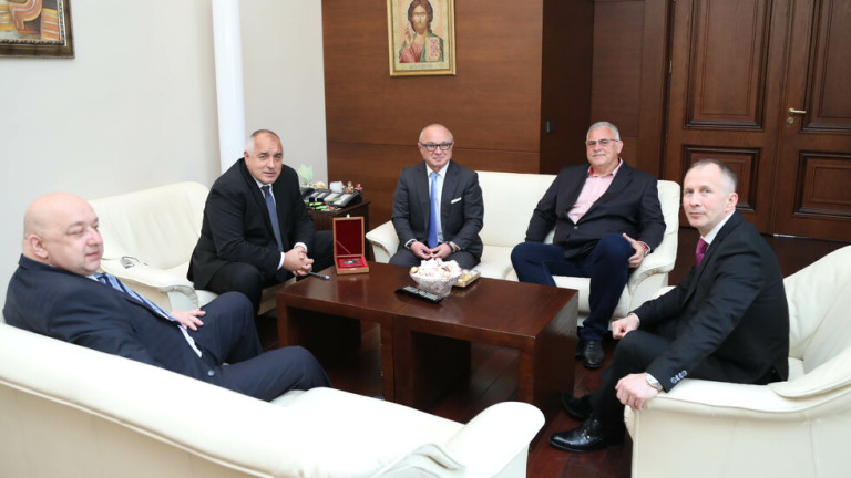 Премиерът Борисов се срещна с президента на Европейския съюз по джудо