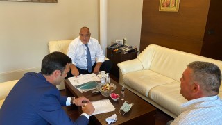 Министър председателят Бойко Борисов проведе среща с инж Пеньо Ненов кмет