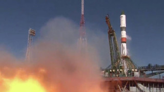 Ракета-носител "Союз" с товарен кораб "Прогресс МС-11" излетя към МКС
