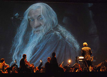 4 км кабели за Lord Of The Rings In Concert