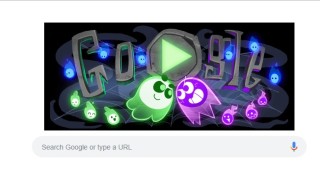 Гугъл празнува Хелуин със специален дудъл Хелоуин от англ halloween