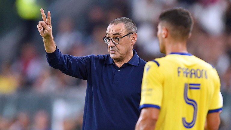 Треньорът на Ювентус Маурицио Сари коментира победата с 2:1 над