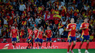 Полузащитникът на Испания Микел Мерино коментира успеха над България