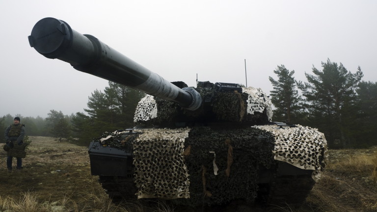 Руските сили са унищожили 16 германски танка Леопард, което е