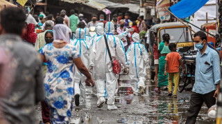 Новозаразените с новия коронавирус COVID 19 в Индия през изминалото денонощие