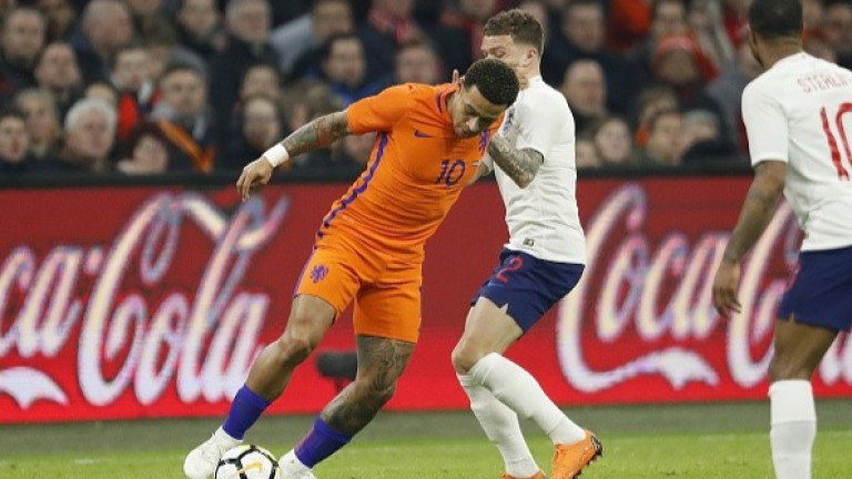 Холандия - Англия 0:1, Лингард се разписа