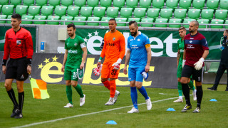 Капитанът на Лудогорец Светослав Дяков не бе доволен от представянето