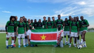 Яник Сони Вилдсхут вкара гол за Суринам в един от първите