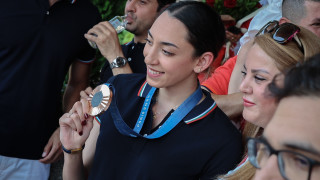 Страхотно е че успях да спечеля бронзов медал на Олимпиадата