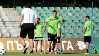 Отборът на Черно море направи една тренировка днес Моряците имаха