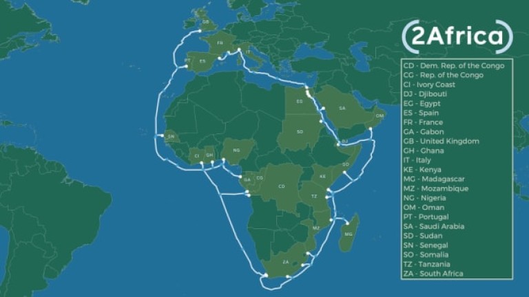 Facebook изгражда масивен подводен кабел около Африка в опит да