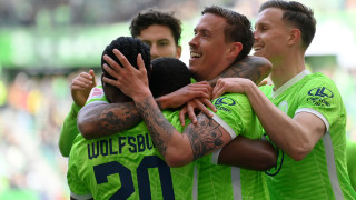 Волфсбург постигна важен успех в съботния следобед на 29 ия кръг