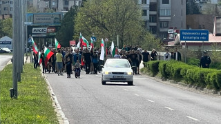 Жители на Харманли отново са на протест против центъра за